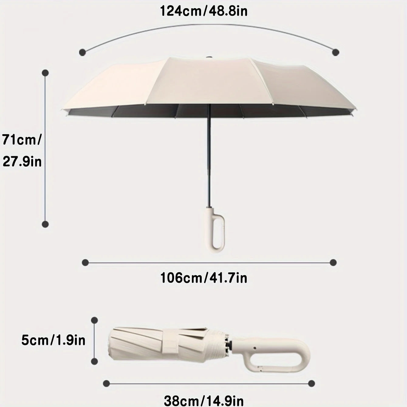 Automatic Folding Umbrella