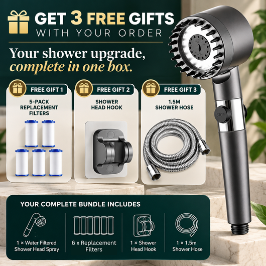Water Filtered Shower Head
