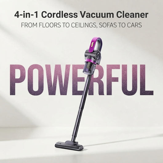 4-in-1 Cordless Vacuum Cleaner