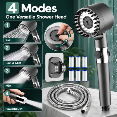 Water Filtered Shower Head