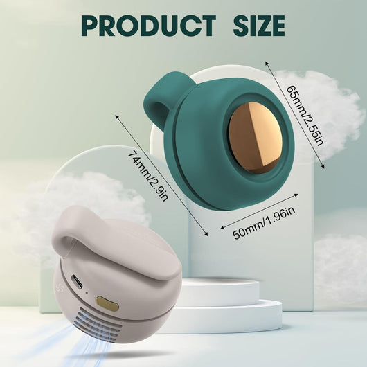 360° Portable Bladeless Mini Fan