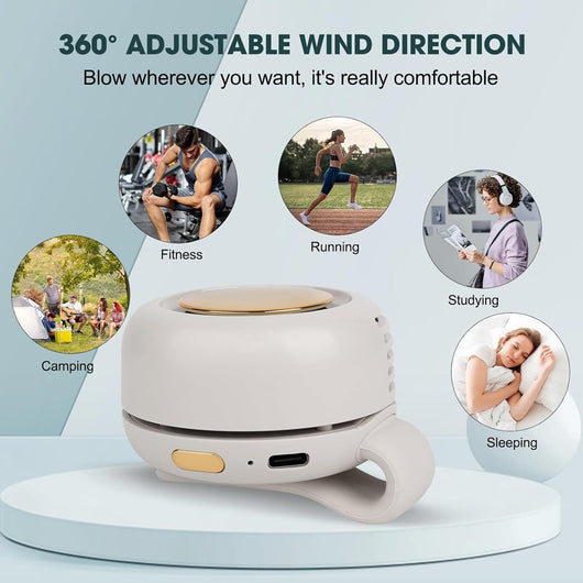 360° Portable Bladeless Mini Fan