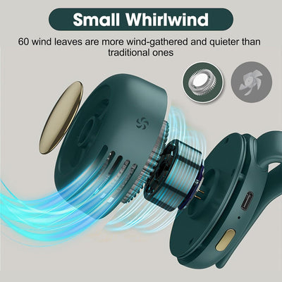 360° Portable Bladeless Mini Fan