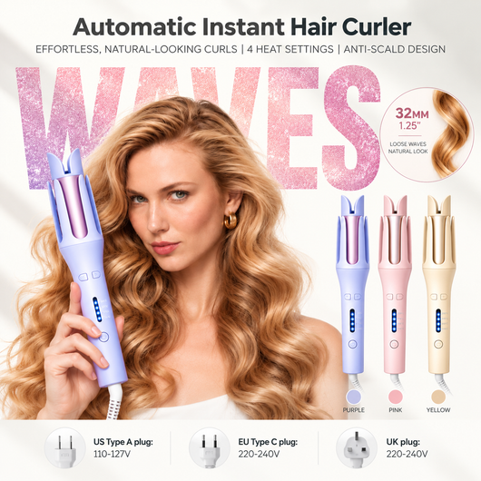 Automatic Instant Hair Curler 32mm