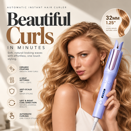 Automatic Instant Hair Curler 32mm
