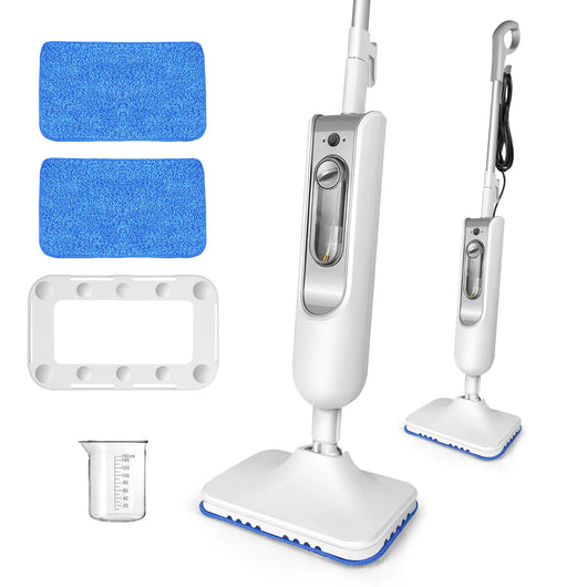 2000W Electric Steam Mop With 400ml Water Tank,Fast Heating, High Steam Output, Cleans All Types Of Floors And Windows, Carpets