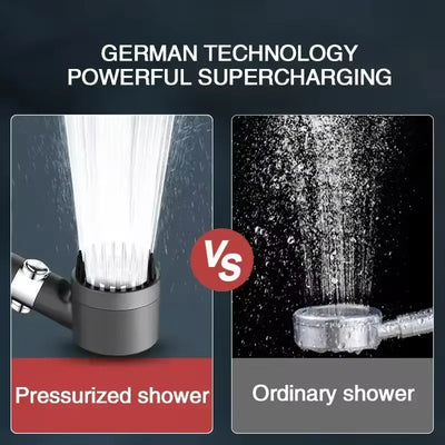 4 Mode Adjustable Shower Head Kit High Pressure Shower Head High Pressure Bathroom Shower Spray With Massage Water Filter
