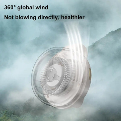 360° Portable Bladeless Mini Fan