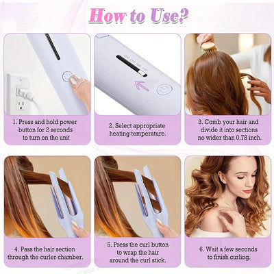 Automatic Instant Hair Curler 32mm