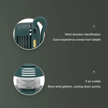 360° Portable Bladeless Mini Fan