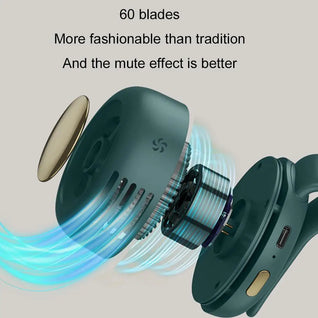 360° Portable Bladeless Mini Fan