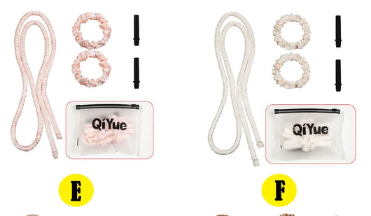 Heatless Curling Rod Headband No Heat Rollers Sleeping Overnight Soft Flexi Rods Multi-color Lazy Hair Curlers Hair Styling Tool