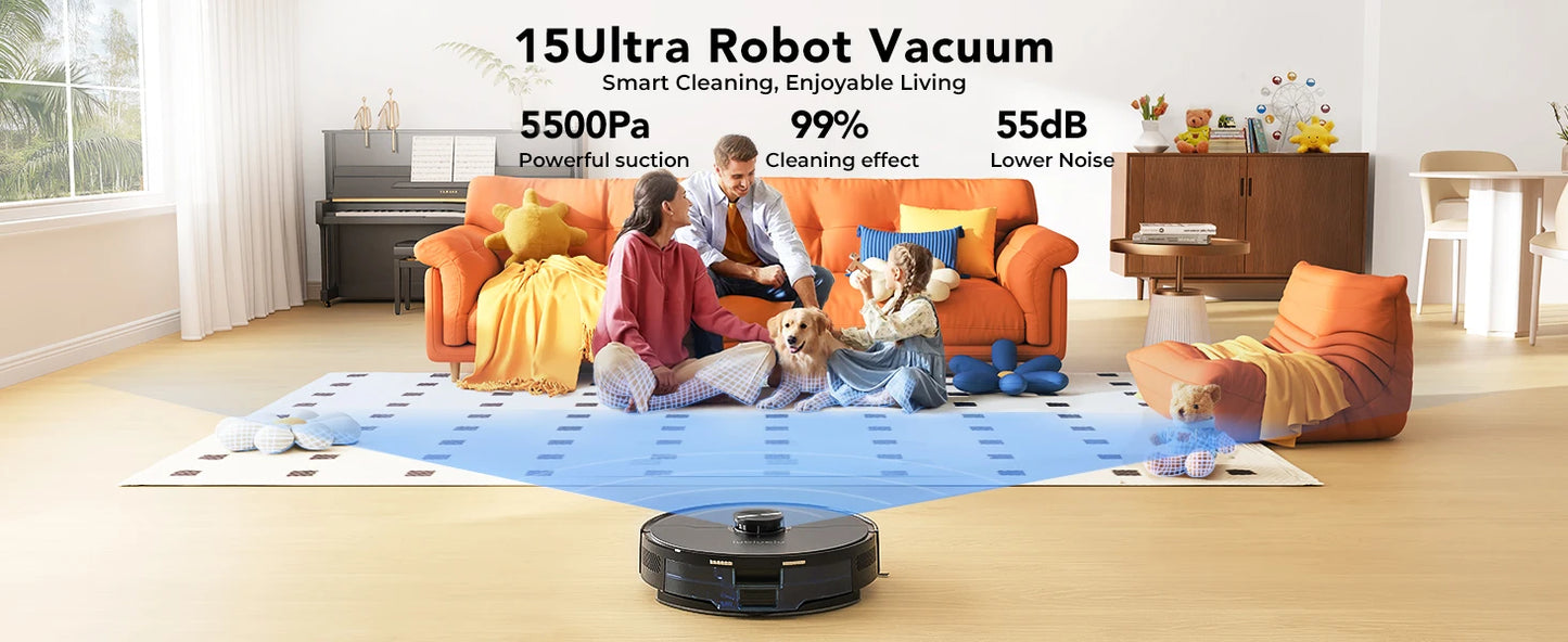 L15 Ultra Robot Vacuum