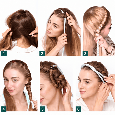 Heatless Curling Headband