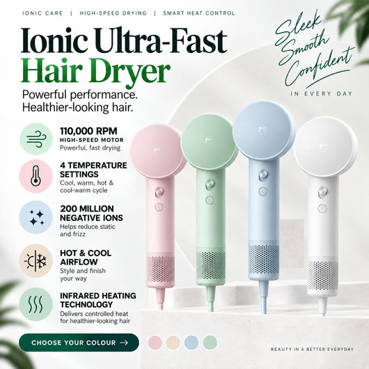 High-Speed Ionic Hair Dryer